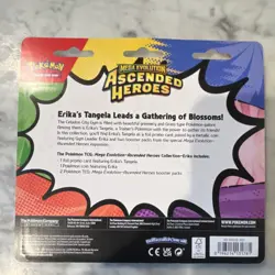 Pokemon TCG Mega Evolution Ascended Heroes 2 Booster Packs, Tangela Promo, Coin - Image 2
