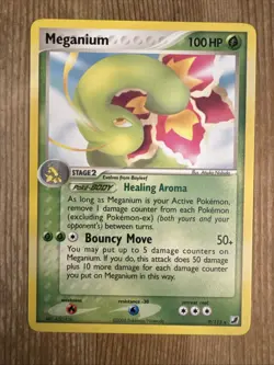 Meganium - 9/115 - NON Holo Rare Unseen Forces Pokemon NM - Image 1