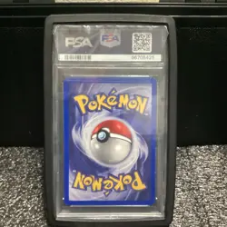 Pokemon Gym Heroes Blaine's Moltres 001/132 Holo Rare PSA 7 2000 English - Image 2