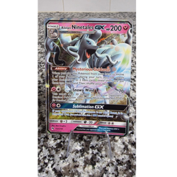Pokemon Alolan Ninetales GX Ultra Rare Holo SM-Lost Thunder 200HP 132/214 - Image 1