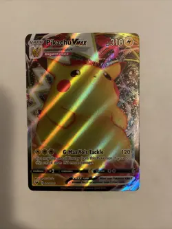 Pokemon TCG Pikachu VMAX Vivid Voltage 044/185 Regular Ultra Rare - Image 1