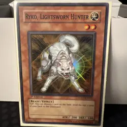 Yu-Gi-Oh! Ryko, Lightsworn Hunter - LODT-EN022 - Super Rare - 1st Edition -NM - Image 1