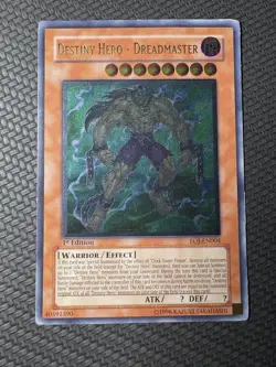 Destiny Hero - Dreadmaster (UTR) EOJ-EN004 Enemy of Justice 1st Edition - Image 1