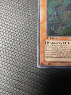 Destiny Hero - Dreadmaster (UTR) EOJ-EN004 Enemy of Justice 1st Edition - Image 5