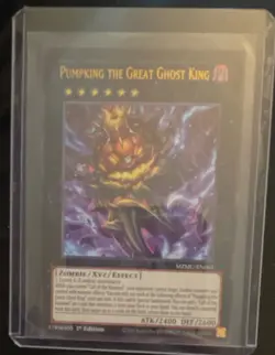 Yu-Gi-Oh! Pumpking the Great Ghost King MZMU-EN005 1st Edition - Image 1