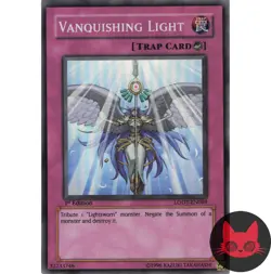 Yugioh Vanquishing Light LODT-EN089 Super Rare 1st Edition LP - Image 1