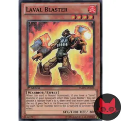 Yugioh Laval Blaster HA06-EN036 Super Rare 1st Edition NM - Image 1