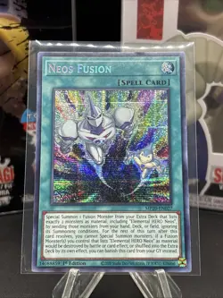 Yugioh Neos Fusion MP20-EN027 Secret Rare 1st Ed NM - Image 2