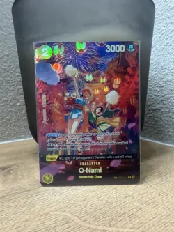 One Piece CCG O-Nami Special Alternate Art OP06-101 English - Image 1