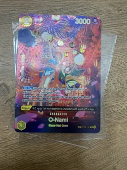 One Piece CCG O-Nami Special Alternate Art OP06-101 English - Image 2