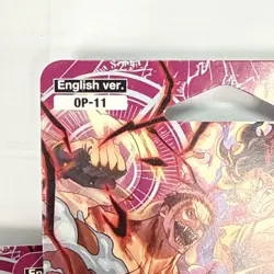 One Piece, A Fist Of Divine Speed Sleeved Booster Packs - OP-11 - Lot Of 5 - Image 3