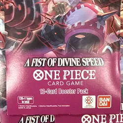One Piece, A Fist Of Divine Speed Sleeved Booster Packs - OP-11 - Lot Of 5 - Image 4