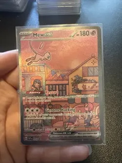Mew EX 053 Scarlet & Violet Promo Holo Pokemon TCG Card - Image 1