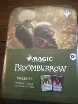 Lot of 2 Magic The Gathering Bloomburrow Tins MTG Packs Factory Sealed New - Image 2