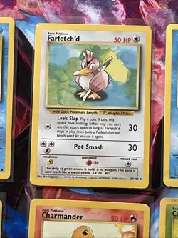 Pokemon Vintage Card Lot #6 9x Cards From Mixed Sets All Individual Sleeved - Image 3