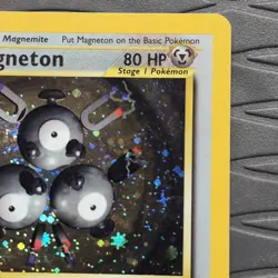 Magneton 10/64 Neo Revelation Holo Rare Pokemon Card MP - Image 5