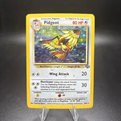 Pidgeot - 8/64 - Holo - VINTAGE - Jungle - Pokemon TCG Card WoTC HP/MP -j - Image 1