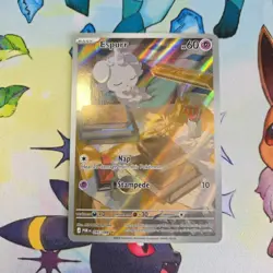 Espurr 095/088 Perfect Order Illustration Rare Pokemon TCG Card - Pack Fresh - Image 1