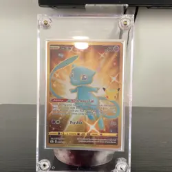 Pokemon Mew 025/025 Celebrations Secret Rare Full Art Holo English TCG Card - Image 1
