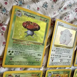 Pokemon Card HOLO RARE 1st edition BASE JUNGLE LOT - Image 2
