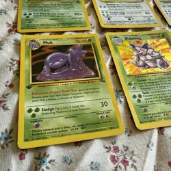 Pokemon Card HOLO RARE 1st edition BASE JUNGLE LOT - Image 3