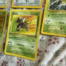 Pokemon Card HOLO RARE 1st edition BASE JUNGLE LOT - Image 5