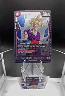 DRAGON BALL SUPER MANGA BOOSTER 02 SON GOHAN:CHILDHOOD # SB02-006 R FOIL CARD - Image 1