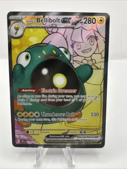 Ionos Bellibolt EX Journey Together Ultra Rare Card 172/159 Near Mint - Image 1