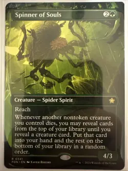 x1 Spinner of Souls | Foundations | Borderless | NM | Magic MTG [freshpullsco] - Image 1