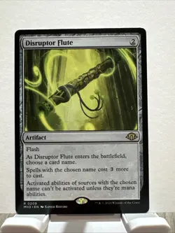 Disruptor Flute - Regular Rare #209 NM Modern Horizons 3 MH3 MTG - Image 1