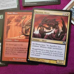 Commander Deck Magic the gathering - Ready to Play *SLIVERS False God Karona* - Image 4