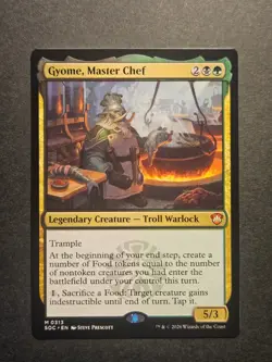 Gyome, Master Chef M Commander: Secrets of Strixhaven 0313 NM - Image 1