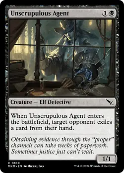 Unscrupulous Agent [Murders at Karlov Manor] Near Mint - Image 1