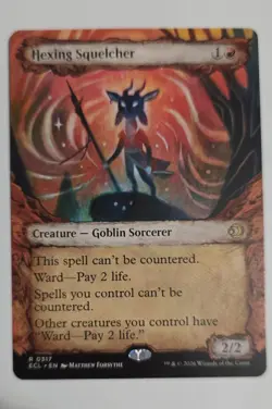 Hexing Squelcher (Showcase) Lorwyn Eclipsed Regular - Image 1