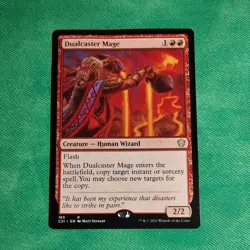 x1 Dualcaster Mage R MTG Commander 2021 English - Image 1