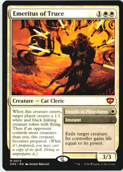 Emeritus of Truce 13 Mythic Secrets of Strixhaven Near Mint - Image 2