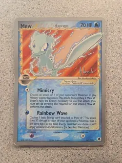 Mew Gold Star #101 Delta Species Ultra Rare - Pokemon 2008 World Championships - Image 1