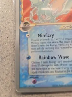 Mew Gold Star #101 Delta Species Ultra Rare - Pokemon 2008 World Championships - Image 3