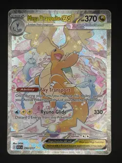 Pokemon TCG Ascended Heroes 290/217 Mega Dragonite ex SIR NM/MINT FREE SHIPPING - Image 1