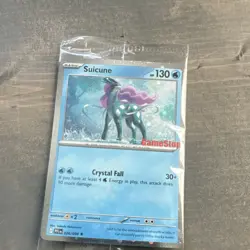 Pokemon Suicune Promo Holo Rare Me02 Phantasmal Flames 026/094 GameStop Promo - Image 5