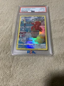 2022 POKEMON SWORD & SHIELD BRILLIANT STARS #TG03 FULL ART/OCTILLERY PSA 10 - Image 2