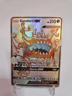 Pokemon TCG Guzzlord GX Hidden Fates SV71/SV94 Holo Full Art - Image 1