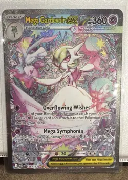 2025 POKEMON MEG EN-MEGA EVOLUTION 178 MEGA GARDEVOIR EX SIR - Image 1