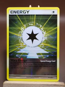 HP Pokemon WARP ENERGY 95/100 Reverse Holo (2008 Stormfront) - Image 1