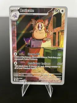 Raticate 099/088 Illustration Rare Perfect Order Pokemon Near Mint Pack Fresh - Image 1