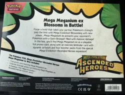 Pokemon Mega Meganium ex Box Ascended Heroes Foil Promo Oversized Booster Pack - Image 2
