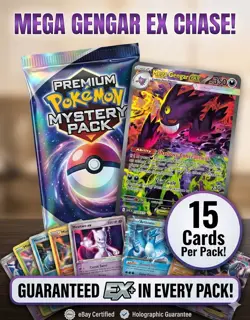 Mega Gengar EX 284/217 Ascended Heroes CHASE - MYSTERY PACK ! - Image 2