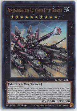 Blazing Dominion Ultra BLZD-EN044 Superdreadnought Rail Cannon Flying Launcher - Image 1