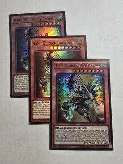 3x Hapi, Guidance of Horus 1st Edition Ultra Rare CH02-EN024 Yu-Gi-Oh! - Image 1