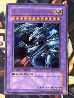 Yugioh: Blue-Eyes Ultimate Dragon - JMP-EN005 - Ultra Rare - Limited Edition LP - Image 1